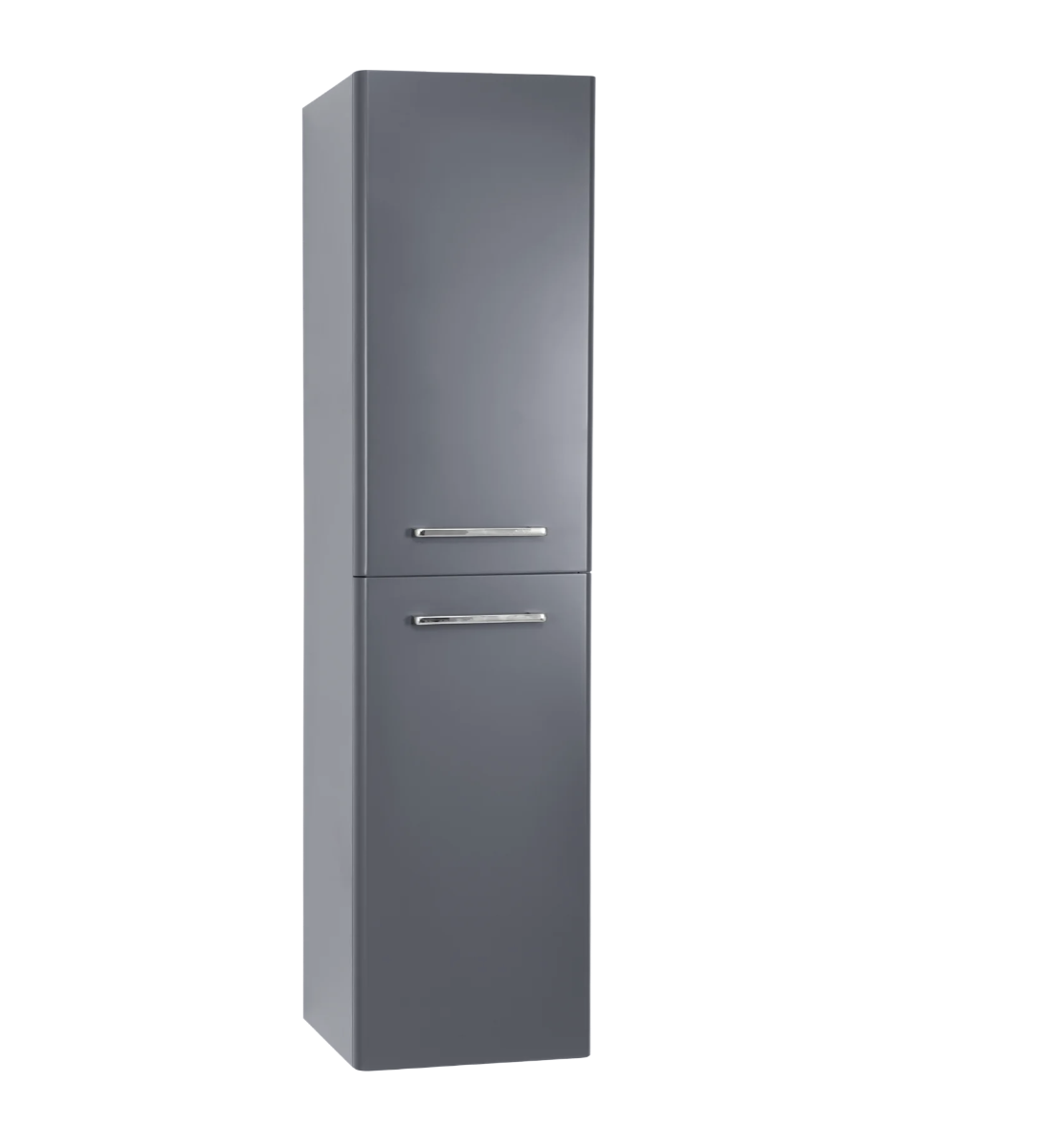 Kartell K-VIT Options 24 Wall Mounted Side Unit in White Gloss & Matt Cool Grey (OPTWMSU-WT)(OPTWMSU-CG)