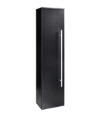 Kartell K-VIT Purity Wall Mounted Tall Unit-Matt Black (PMB1400SU)