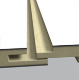 Selkie Ash Tongue & Groove Matt MDF Wall Panel