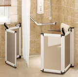 Impey Elevate Option H Corner Access Half Height Screens