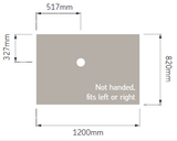 AKW Low Profile Shower Tray for Level or Low Access, photo 9