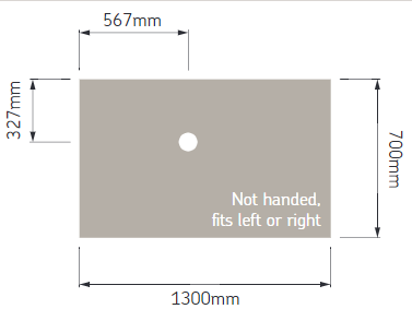 AKW Low Profile Shower Tray for Level or Low Access, photo 10
