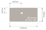 AKW Low Profile Shower Tray for Level or Low Access, photo 12