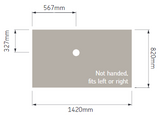 AKW Low Profile Shower Tray for Level or Low Access, photo 13