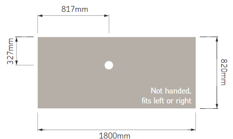 AKW Low Profile Shower Tray for Level or Low Access, photo 15