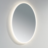 Kartell K-VIT Burleigh 600mm Round Mirror with White Acrylic Edge (BUW60)