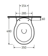 AKW Livenza Wall Hung Toilet, photo 5