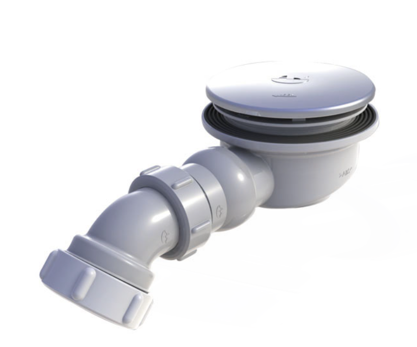 AKW GW90 Low Depth TFWA Tuff Form Waste Adaptor with Low Depth GW90 Waste (25409 & 25404)