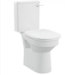 AKW Navlin Doc M Raised Height Close Coupled Toilet Pan 750mm Projection (23590)