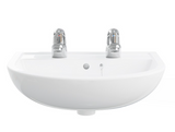 AKW Navlin Wash Basin Pack with Pedestal & Lever Taps, photo 7