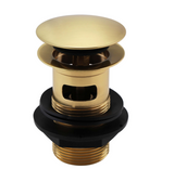 Kartell K-VIT Click Basin Waste Slotted – Brushed Brass (WAS050)