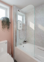 AKW Curved Top Bath Shower Screen, photo 3