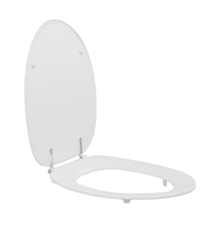 Pressalit Toilet Seat Dania With Cover White (R37000-D92999)