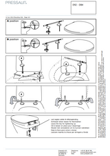 Pressalit Toilet Seat Dania With Cover White (R37000-D92999)
