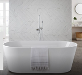 Kartell K-VIT Pure Free Standing Bath Shower Mixer Chrome (TAP053PR)