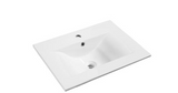 Kartell K-VIT Purity 500mm Floor Standing 2 Door Unit With Ceramic Basin White Gloss (FUR125PU-FUR063PU)