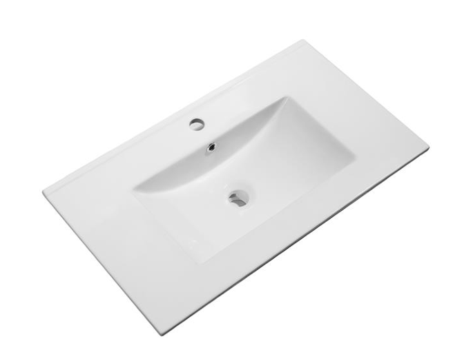 Kartell K-VIT Purity 800mm Floor Standing 2 Drawer Unit With Ceramic Basin- Gloss White (FUR045PU-FUR060PU)