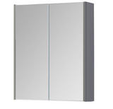 Kartell K-VIT Options 24 500mm Mirror Cabinet – White Gloss & Matt Cool Grey (OPT500MIR-WT) (OPT500MIR-CG)