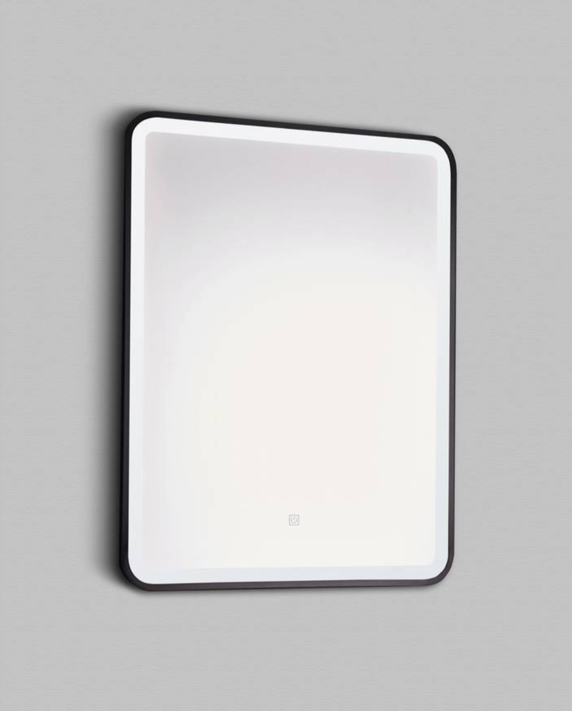 Kartell K-VIT Nero Square LED Mirror-Black (NE5070)(NE6080)