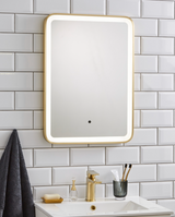 Kartell K-VIT Ottone Square 500x700mm Mirror-Brushed Brass (OT5070)
