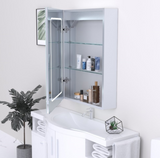 Kartell K-VIT Fine 500x700mm LED Mirror Cabinet-Chrome (FI5070MC)