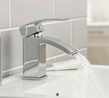 Kartell K-VIT Flair Mono Basin Mixer Chrome (TAP001FLJ)