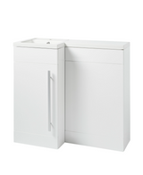Kartell K-VIT Matrix Left Handed L-Shaped Single Door Furniture Pack 900mm Storm Grey Gloss or White Gloss (MAT900PACK-LH)