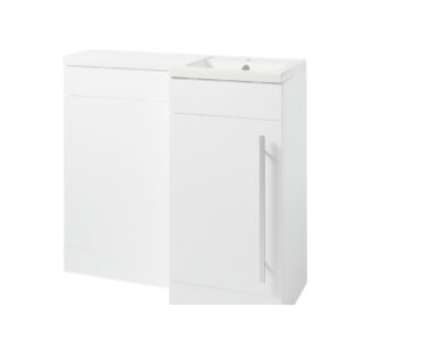 Kartell K-VIT Matrix Right Handed L-Shaped Single Door Furniture Pack 900mm Storm Grey Gloss or White Gloss (MAT900PACK-RH)