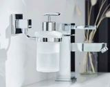 Kartell K-VIT Pure Soap Dispenser & Holder – Chrome (ACC167)