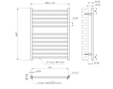 Kartell K-VIT Metro Towel Rail – Stainless Steel (All Sizes)