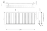 Kartell K-VIT Metro Towel Rail – Stainless Steel (All Sizes)