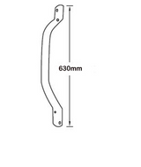 AKW 1700 Series Cranked & Newel Grab Rails – Choice of Style, photo 6