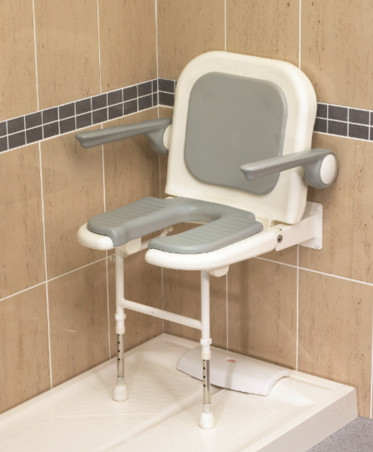 AKW 4000 Series Spare Seat Cushion Horseshoe Blue or Grey (04180)(04280)