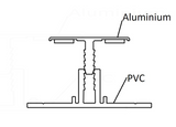 AKW Marlbrook H-Section Profile for Wall Panels – Aluminium or PVC, photo 4