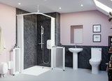 AKW Alveo PVC Bathroom Wall Panels 10mm – Choice of Size, Colour & Fixing Kit, photo 16