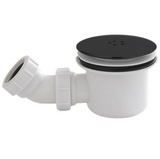 Kartell K-VIT 1200 x 900mm Offset Quadrant Low Profile Shower Tray-Right or Left Hand (UNQR1209)(UNQL1209)