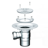 AKW TFWA Tuff Form Waste Adaptor Including GW50 Waste (25124)