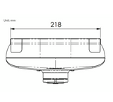 AKW SmartCare Lever 9.5kW and Chrome Care Kit (29091CH)