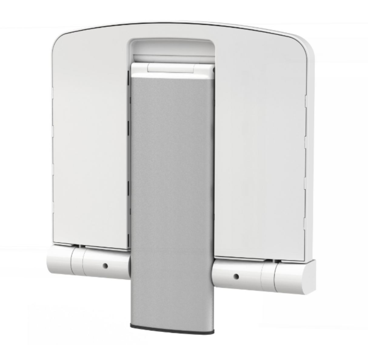 AKW Onyx Fold Up Shower Seat - White (02801WH-LS)