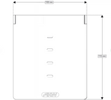 AKW Onyx Soap Dish Chrome (23683)