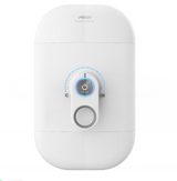 AKW SmartCare Lever White With Silver - White Kit 9.5KW (29091WH)