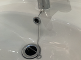 AKW Slotted Basin Waste with Plug Chain Anchor (18-003-032)