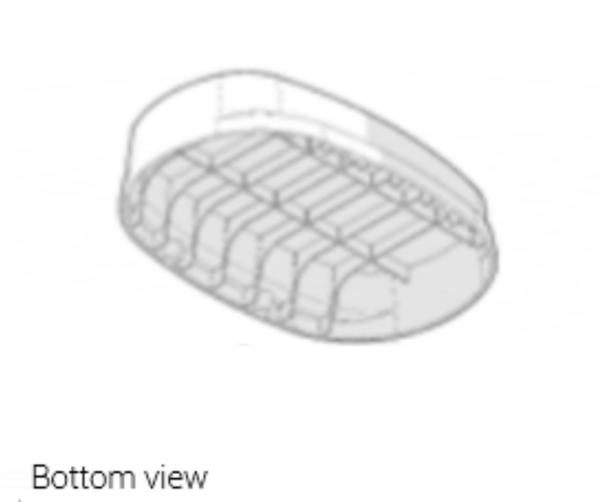 AKW Toilet Plinth 50mm High SMC (25042S)