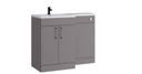 Kartell K-VIT Dove 1100mm L-Shaped Door Unit Furniture Pack with Cistern (DOV600FSDO / DOVLSWC / ACC001N)