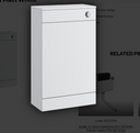 Kartell K-VIT Dove 500mm WC unit in matt white