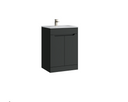 Urban 500mm 2 Door Floor Standing Unit - Matt Anthracite