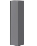 Kartell K-VIT Moon Wall Mounted Tall Unit - Matt Grey