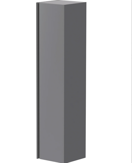 Kartell K-VIT Moon Wall Mounted Tall Unit - Matt Grey