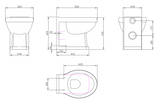 Kartell K-VIT Astley Back To Wall Pan (POT032AS)