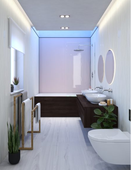 Selkie Rosewater Tongue & Groove Matte MDF Wall Panel (2420 x 1200 x 11 mm)